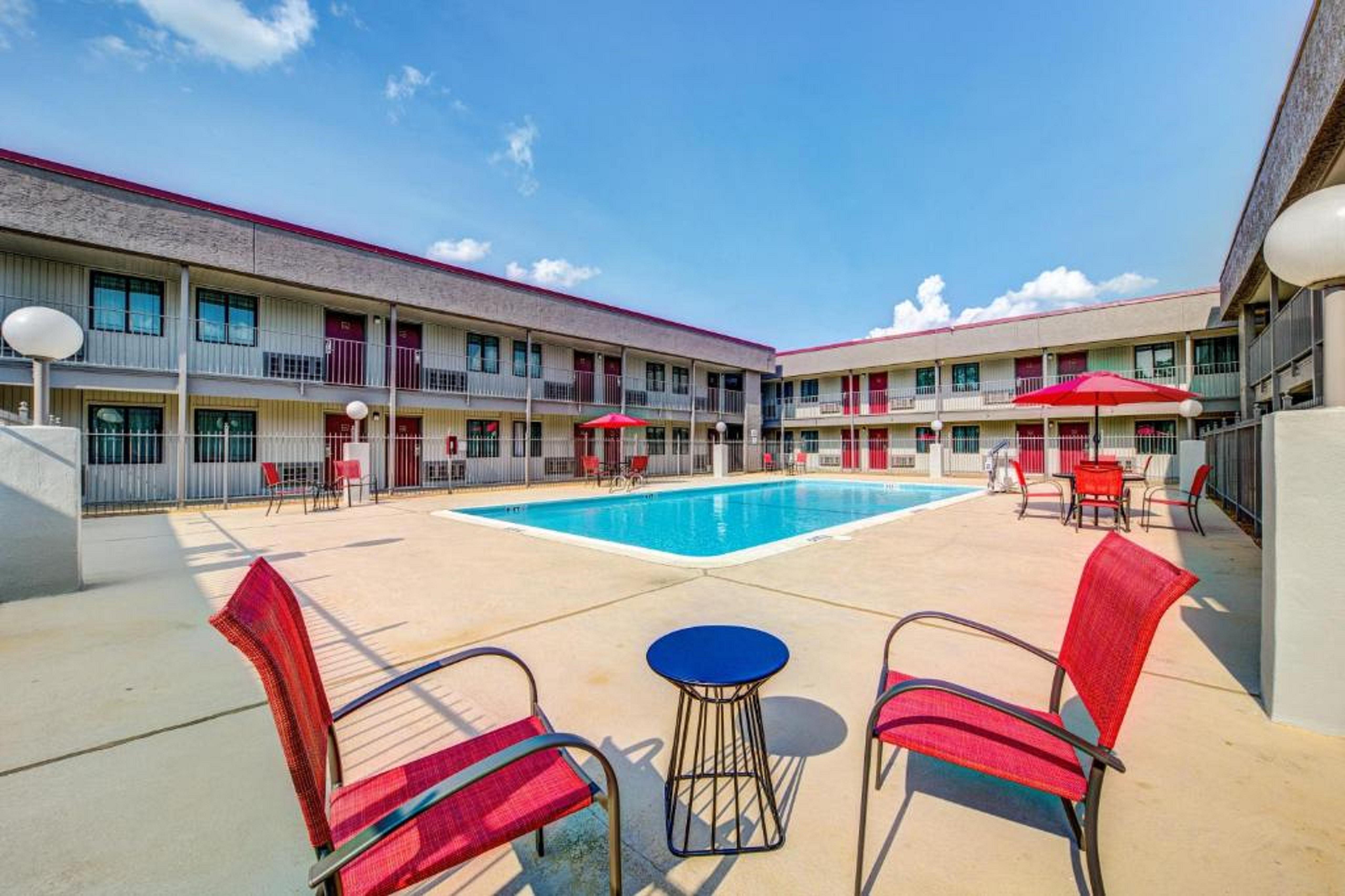 Red Roof Inn Lewisville Exterior foto